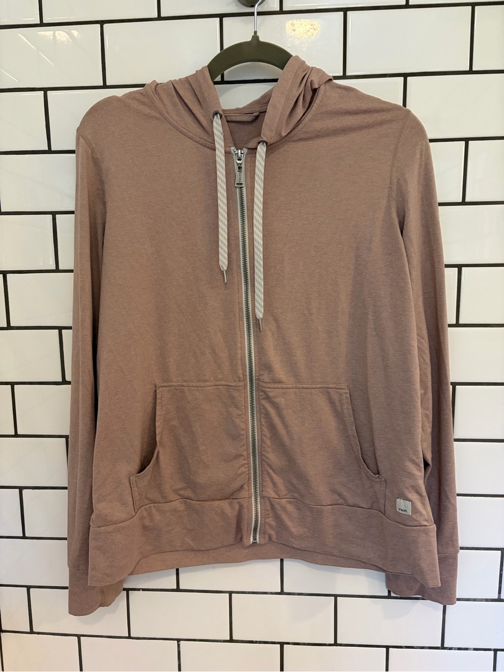 Women's Vuori Mauve Zip Hoodie Jacket